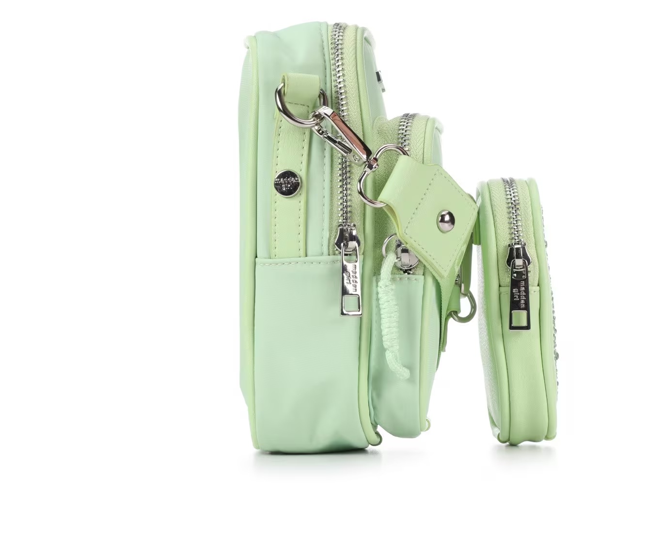 Madden Girl Nylon Cellphone Crossbody Handbag