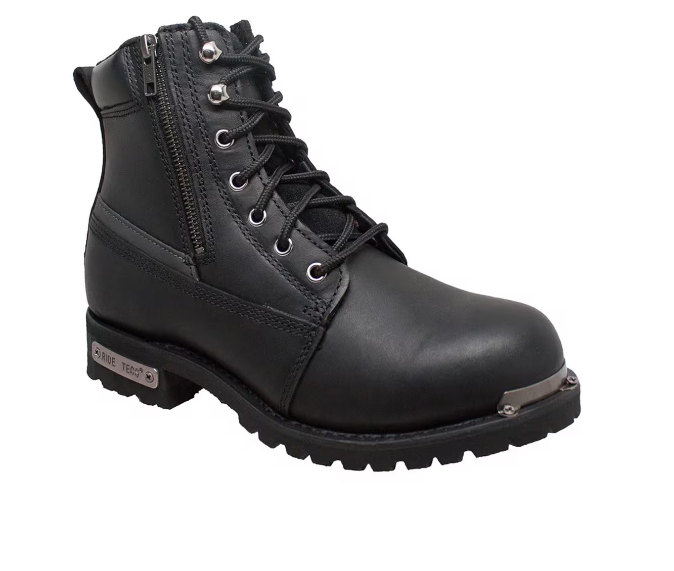 Women's AdTec 6" Reflective Double Zipper Biker Booties