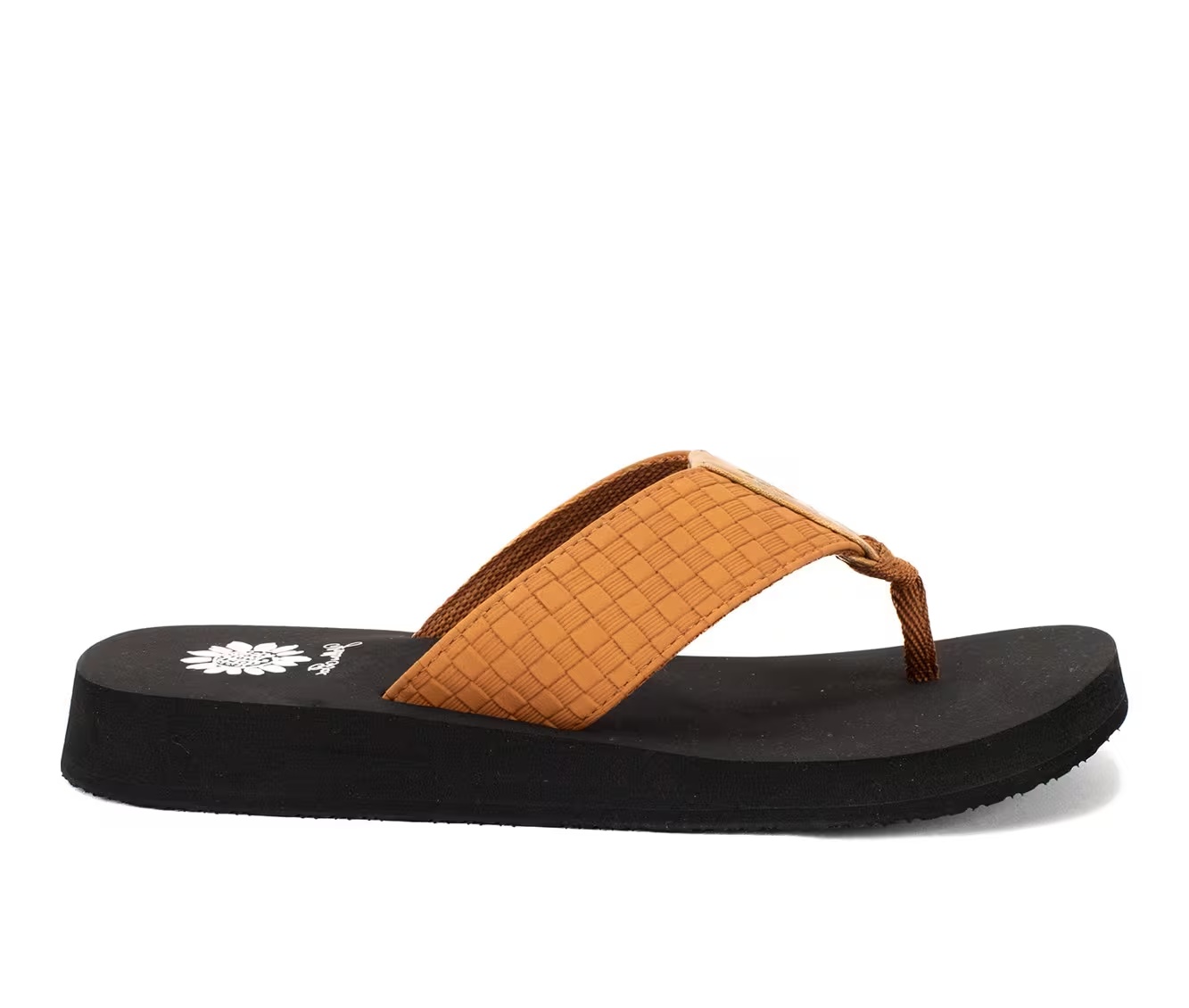 Women's Yellow Box Flinge Flip-Flops