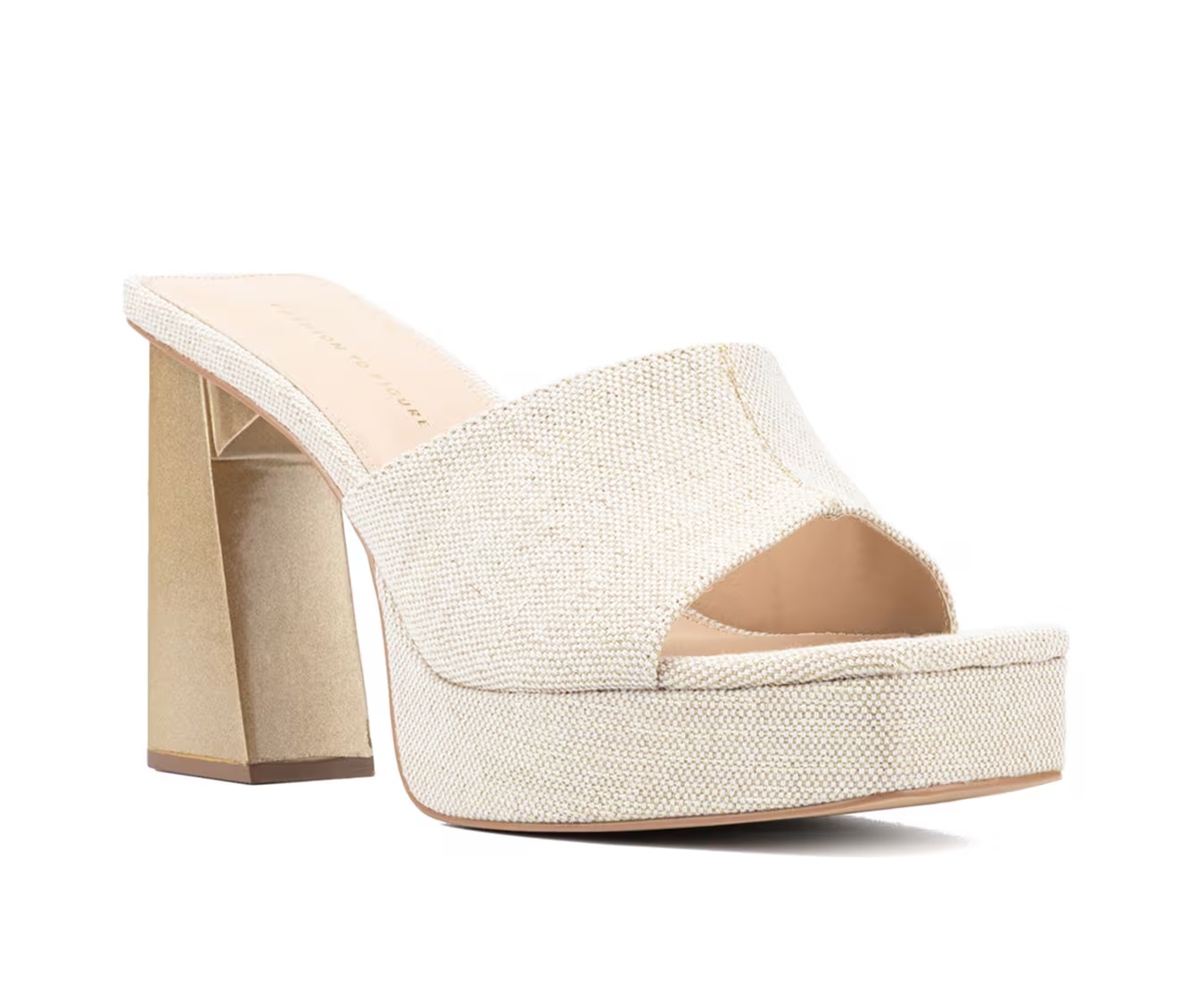 Women's Fashion to Figure Teresa Wide Width Dress Sandals