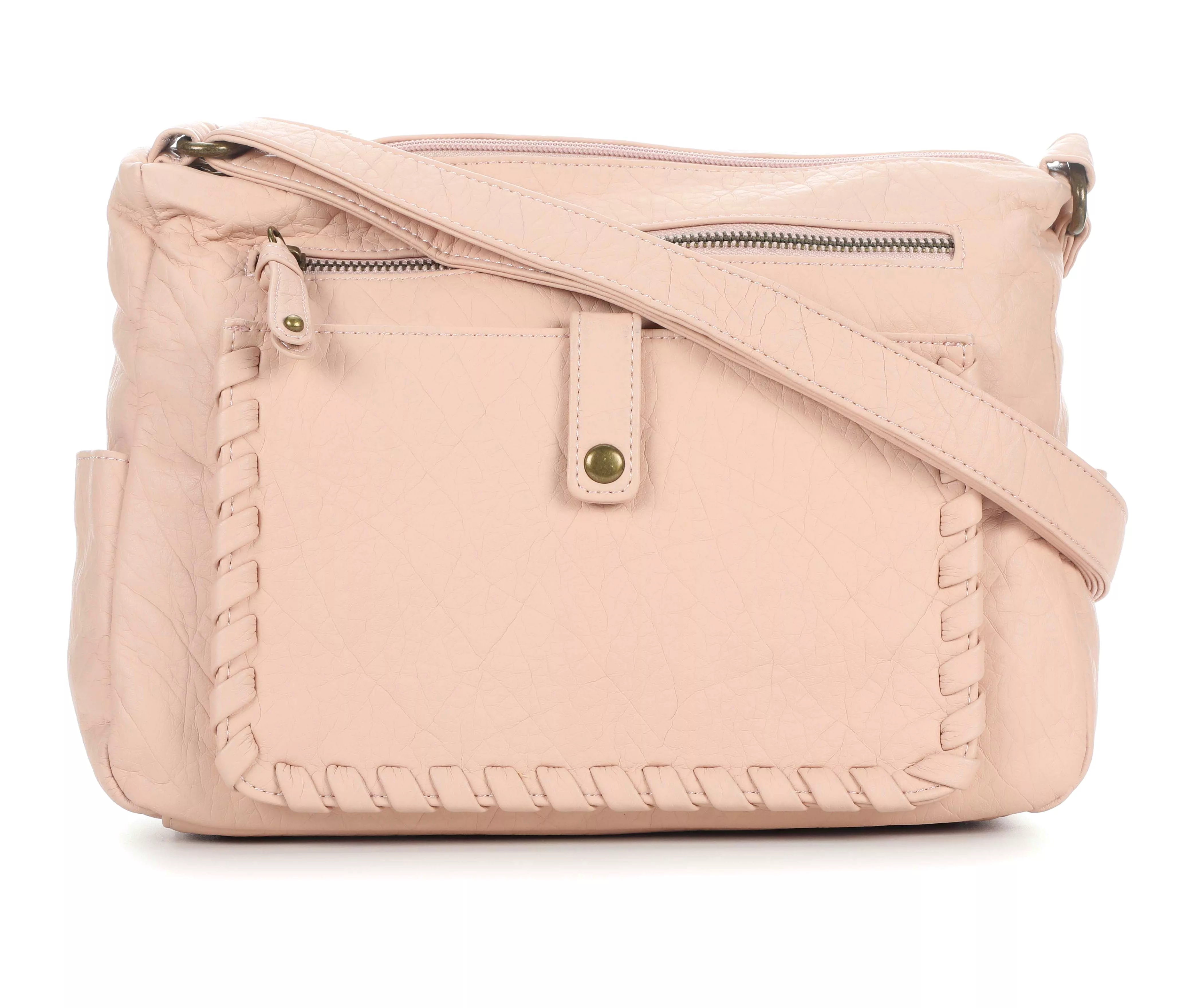 Bueno Of California Bueno of California Elephant Whip Stitch Handbag