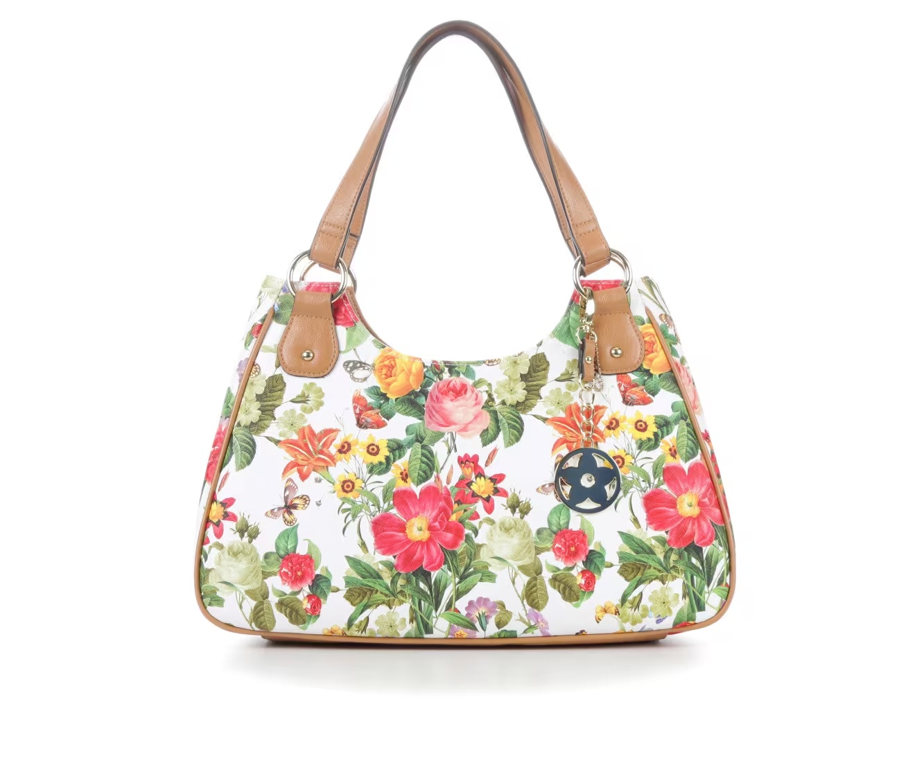 Bueno Of California 2 Tone PVC Print Handbag 1 114526-bueno-of-california-2-tone-pvc-print-handbag-1.jpg