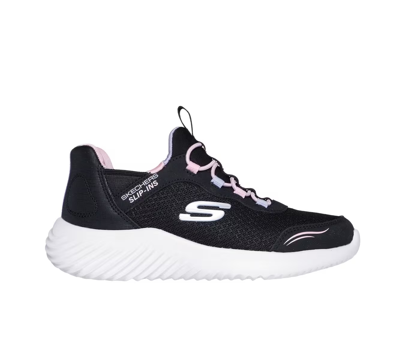 Girls' Skechers Girls Skechers Bounder Simple Cute Slip-Ins Running Shoes