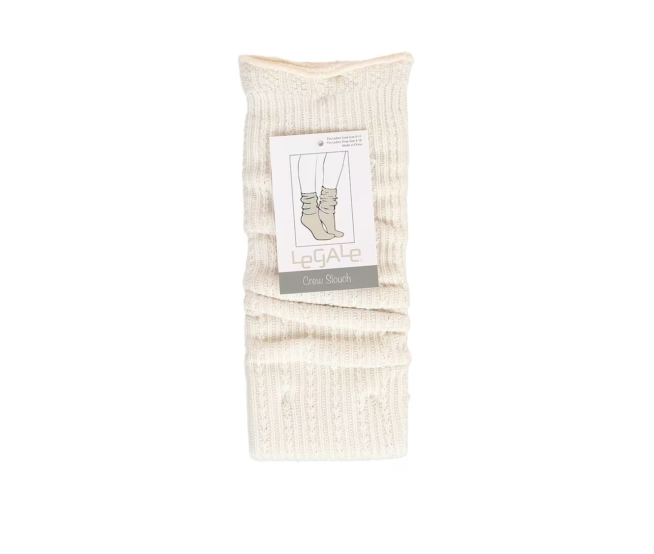LEGALE Pique Stitch Slouch Socks Socks