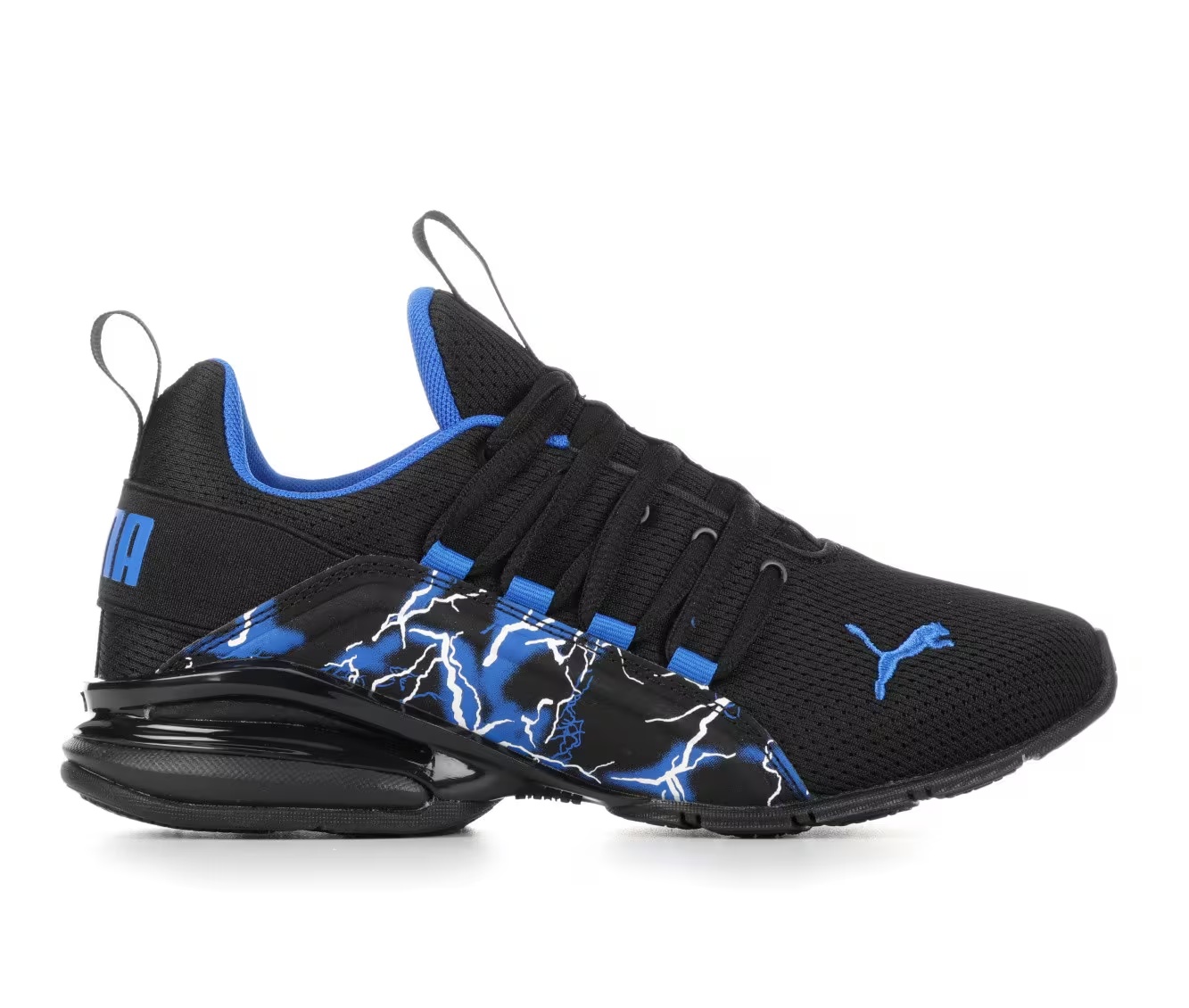 Boys' Puma Little Kid & Big Kid Axelion Lightning Running Shoes