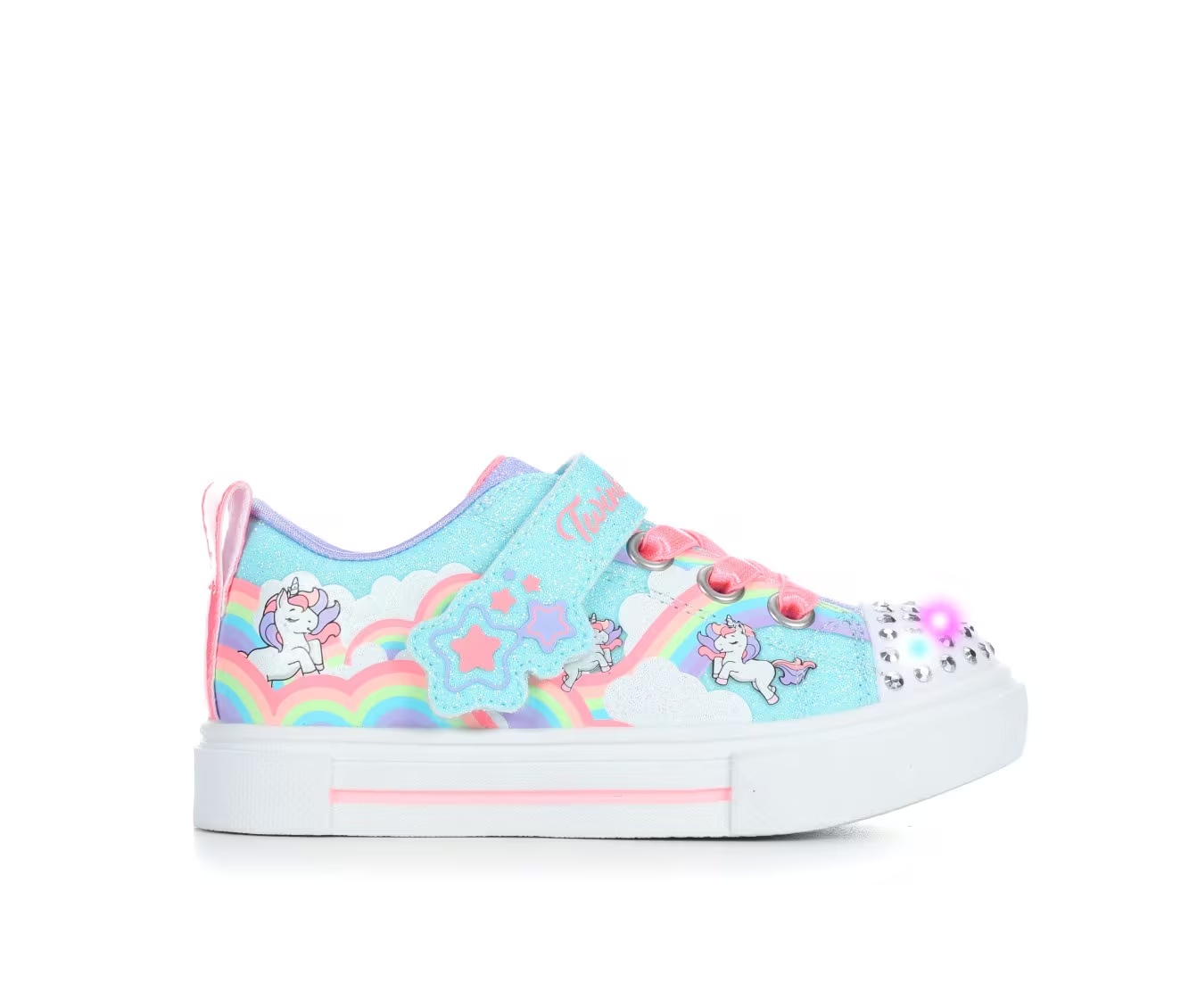 Girls' Skechers Toddler Twinkle Sparks Twinkle Toes Light-Up Sneakers