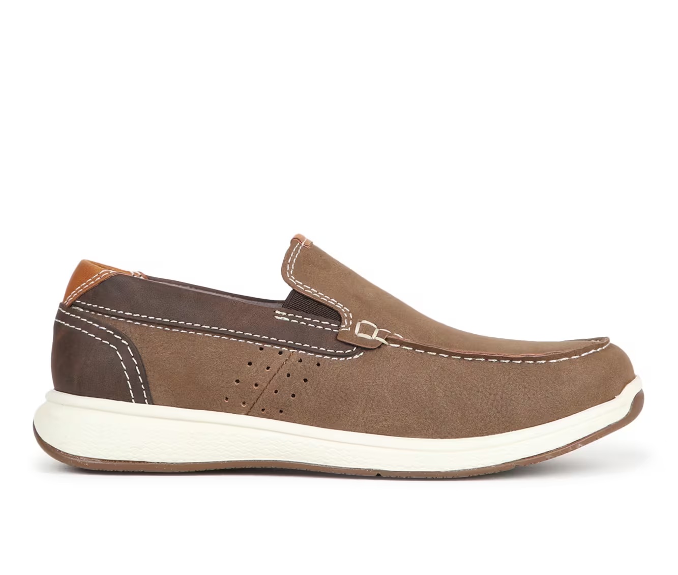 Boys' Florsheim Little Kid & Big Kid Crossover Moc Toe Jr Slip on