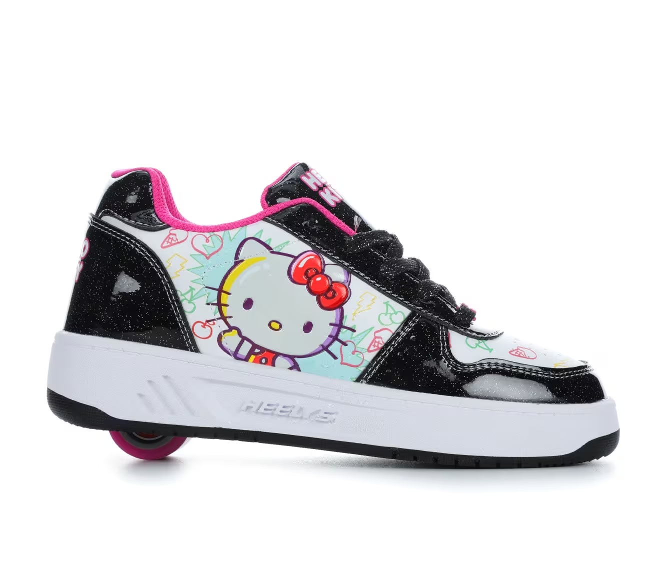 Girls' Heelys Little Kid & Big Kid Kama Hello Kitty Skate Sneakers