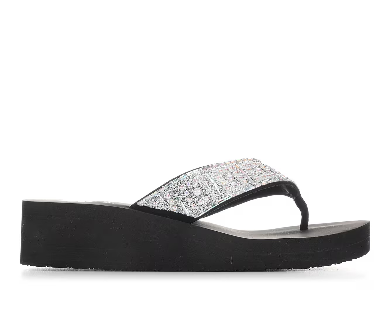 Women's Yellow Box Darlene Wedge Flip-Flops
