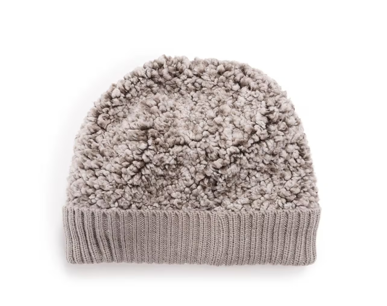 MUK LUKS Men's Frosted Sherpa Cuff Beanie