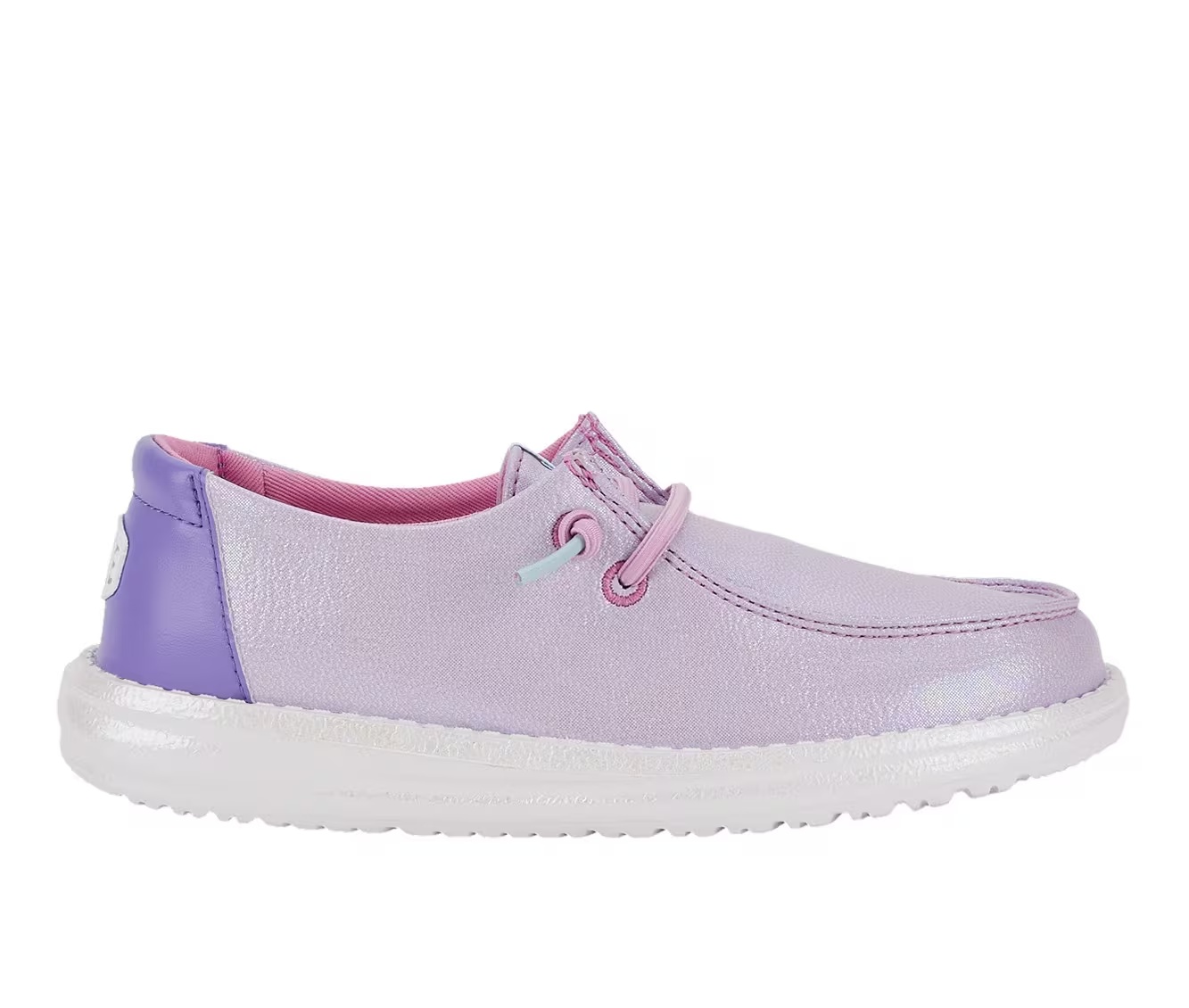 Girls' HEYDUDE Little Kid & Big Kid Wendy Iridescent Sparkle Casual Shoes