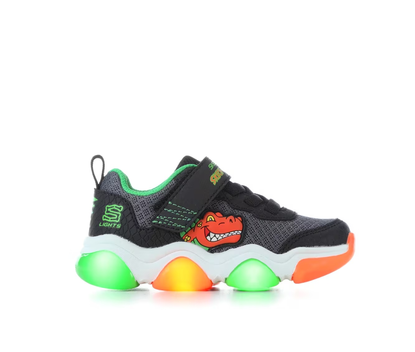 Boys' Skechers Toddler Mighty Glow 2.0 Skech-O-Saurus Light-Up Shoes 1 187306-boys-x27-skechers-toddler-mighty-glow-2-0-skech-o-saurus-light-up-shoes-1.jpg