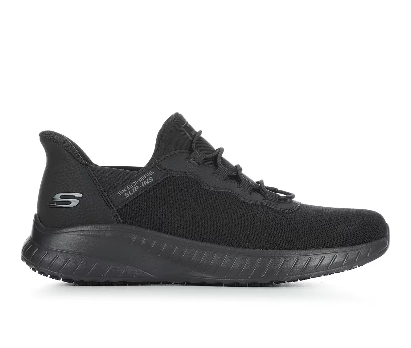 Men's Skechers Work 200254 Squad Chaos Slip In Safety Shoes