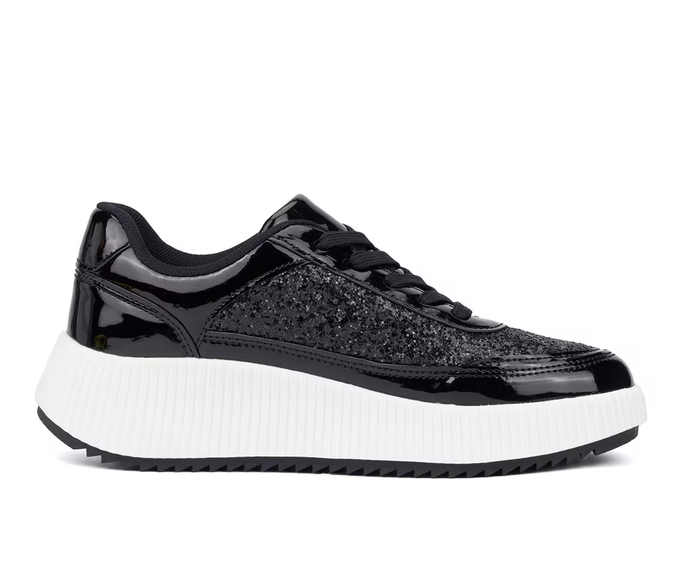 Women's New York and Company Tana Wedge Platform Sneakers