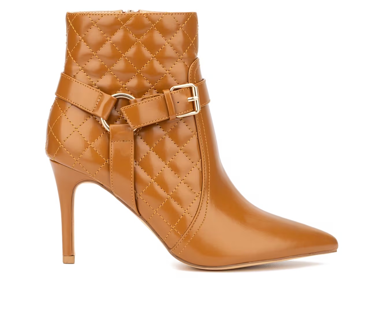 Women's New York and Company Magdalena Heeled Booties