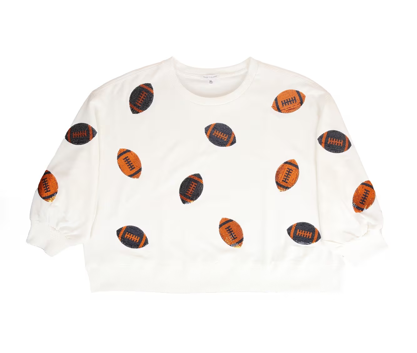 MARY SQUARE Football Millie Sweatshirts