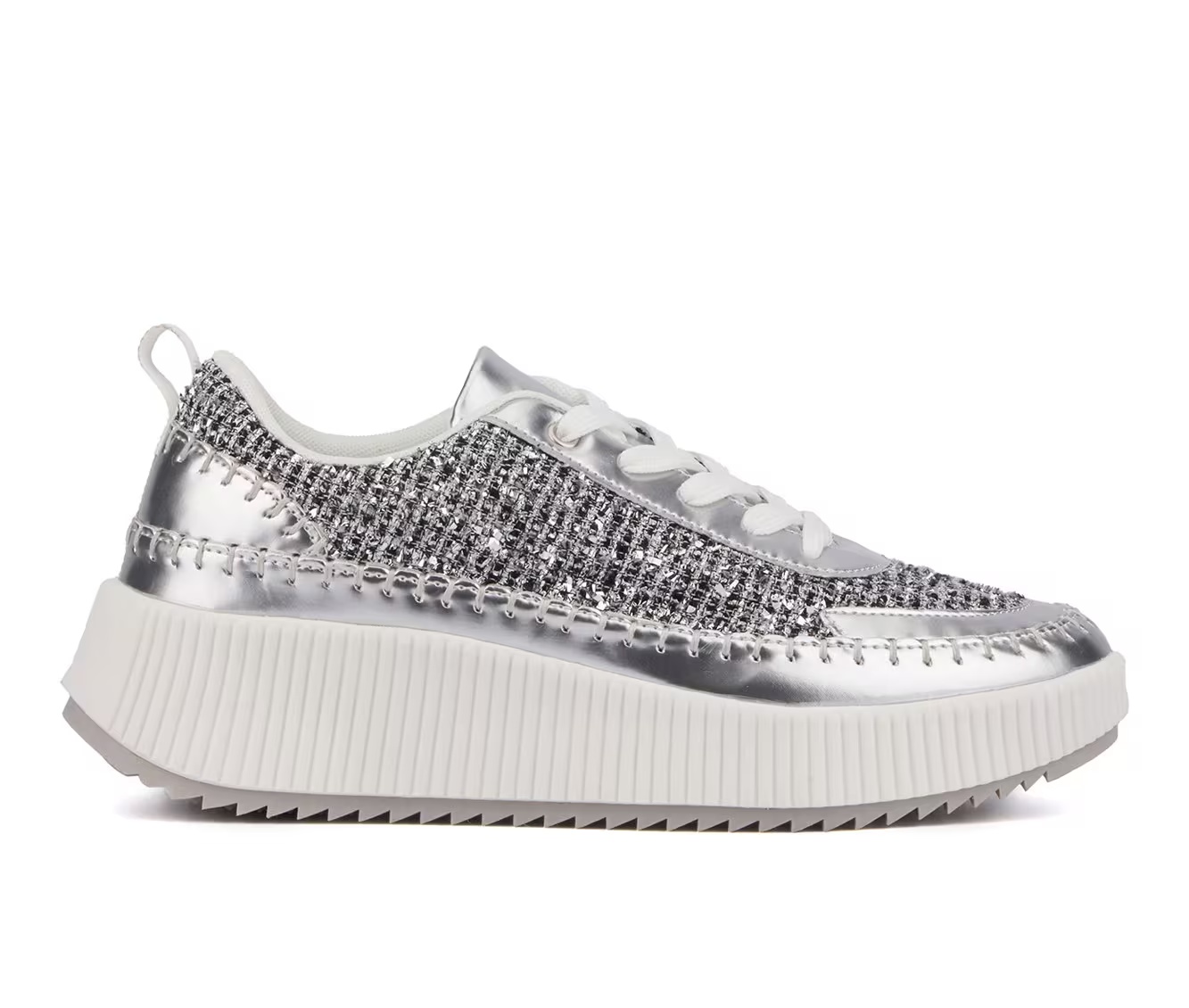 Women's New York and Company Twyla Platform Wedge Sneakers