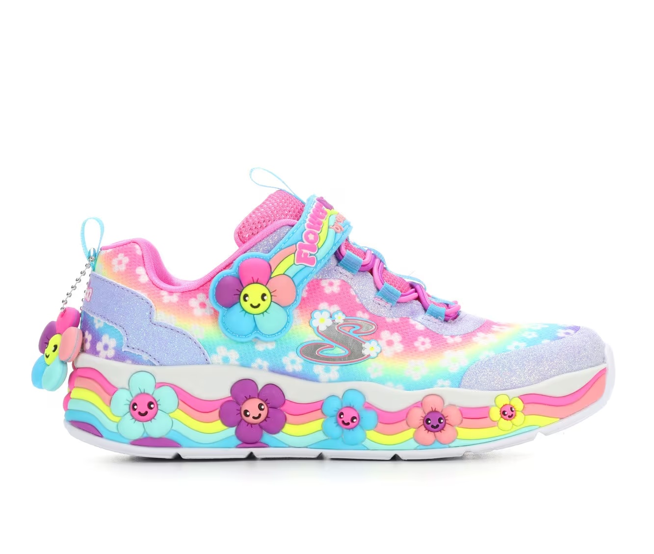 Girls' Skechers Little Kid & Big Kid Flower Friends Scented Running Shoes