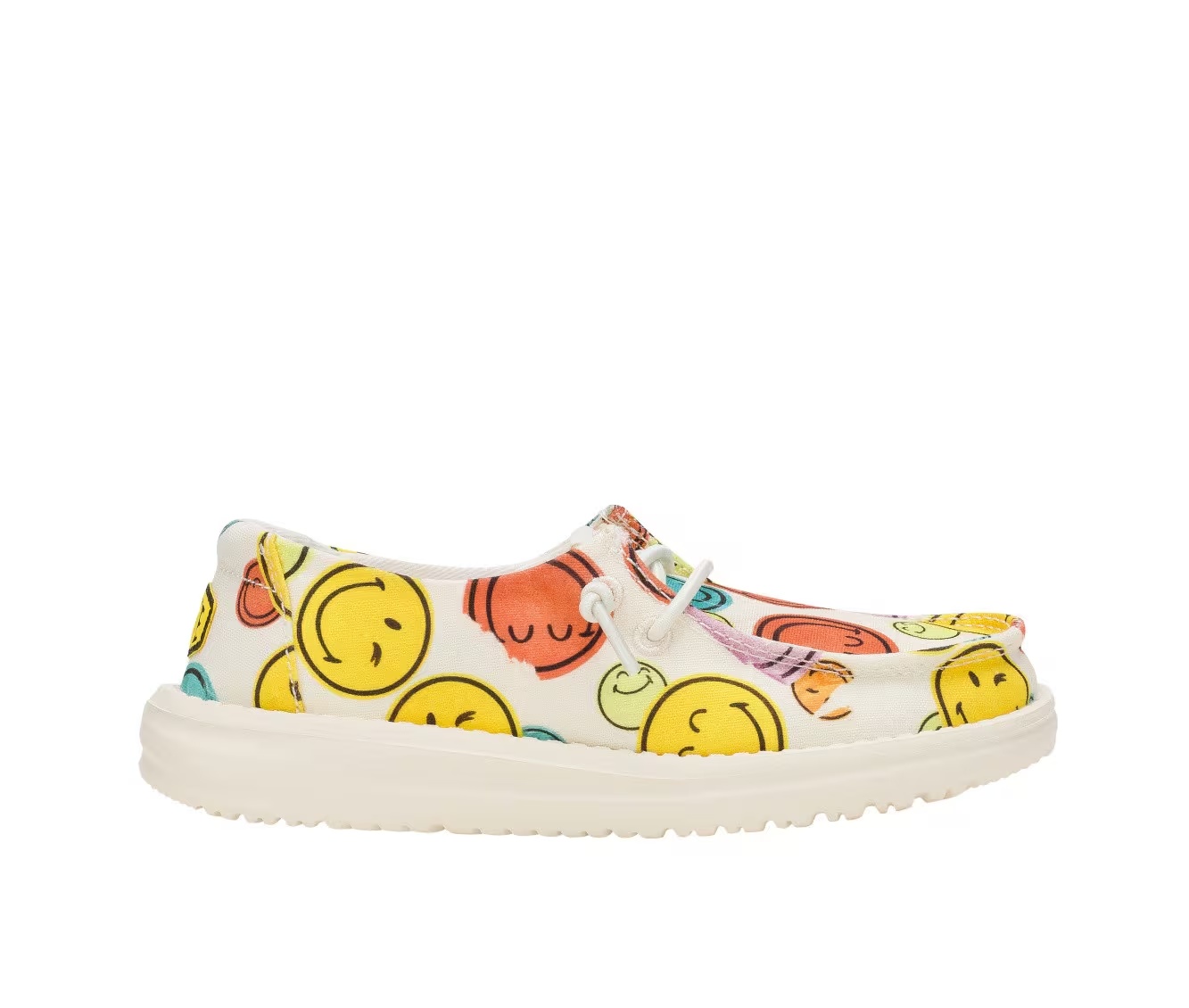 Kids' HEYDUDE Little Kid & Big Kid Wendy Smiley Casual Shoes