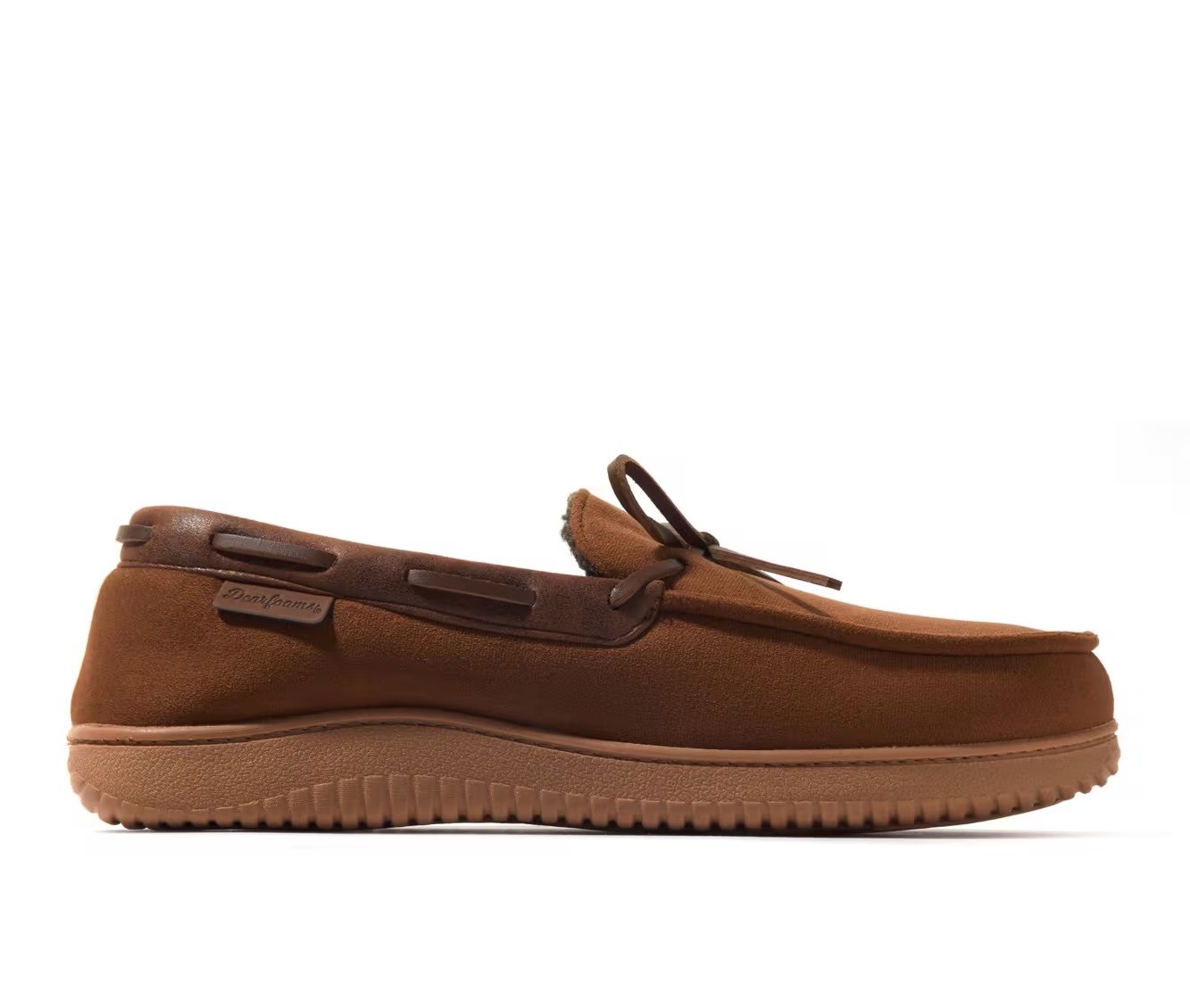 Dearfoams Pierce Microsuede Moc Slippers