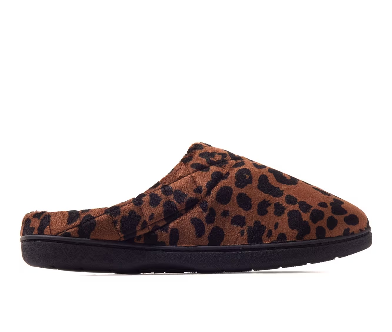 Dearfoams Darcy Velour Clog with Quilt Cuff Slippers