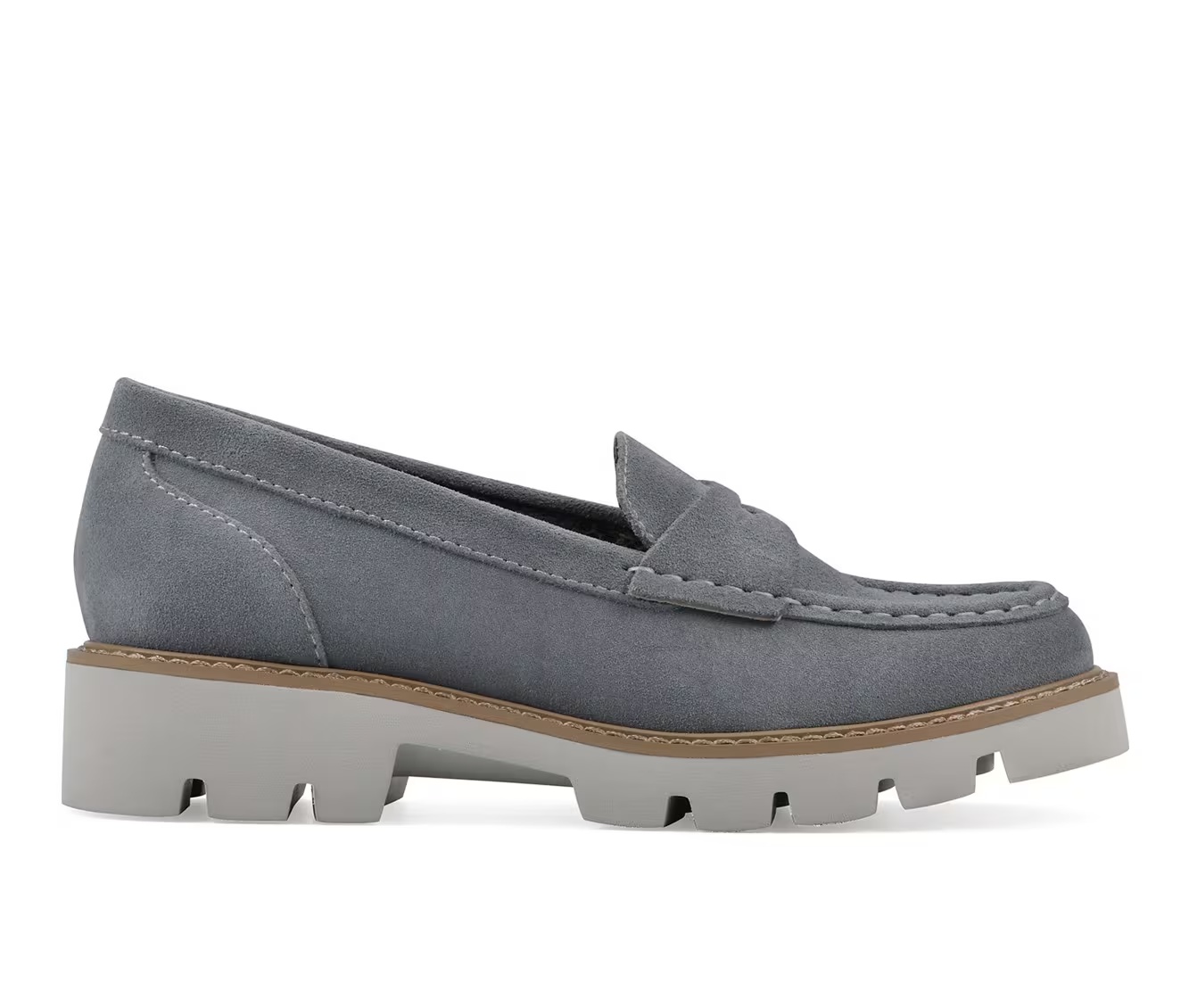 Women's White Mountain Gunner Chunky Loafers