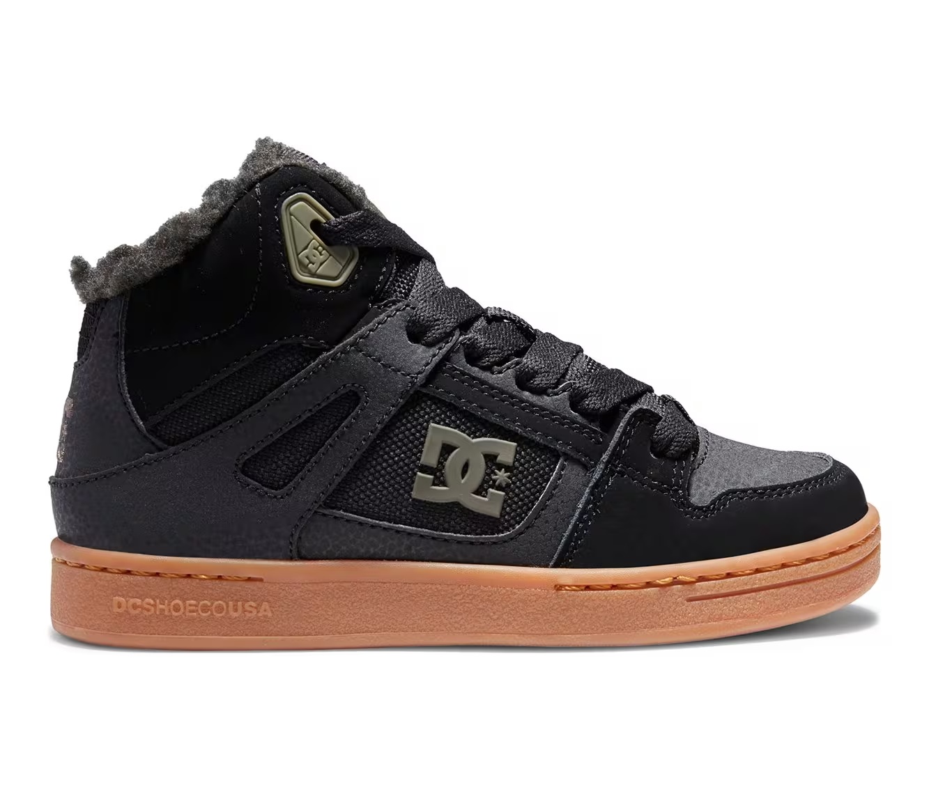 Boys' DC Little Kid & Big Kid Pure High-Top Winter Sneaker Boots