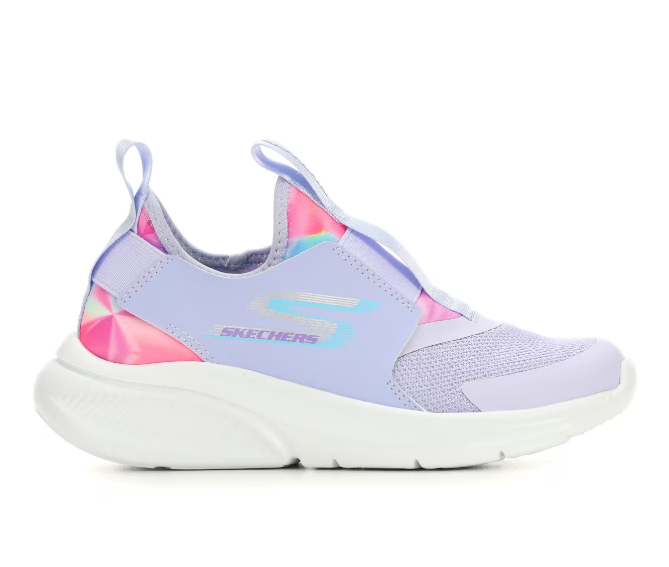 Girls' Skechers Little Kid & Big Kid Skech Fast 2.0 Prism Vision Running Shoes