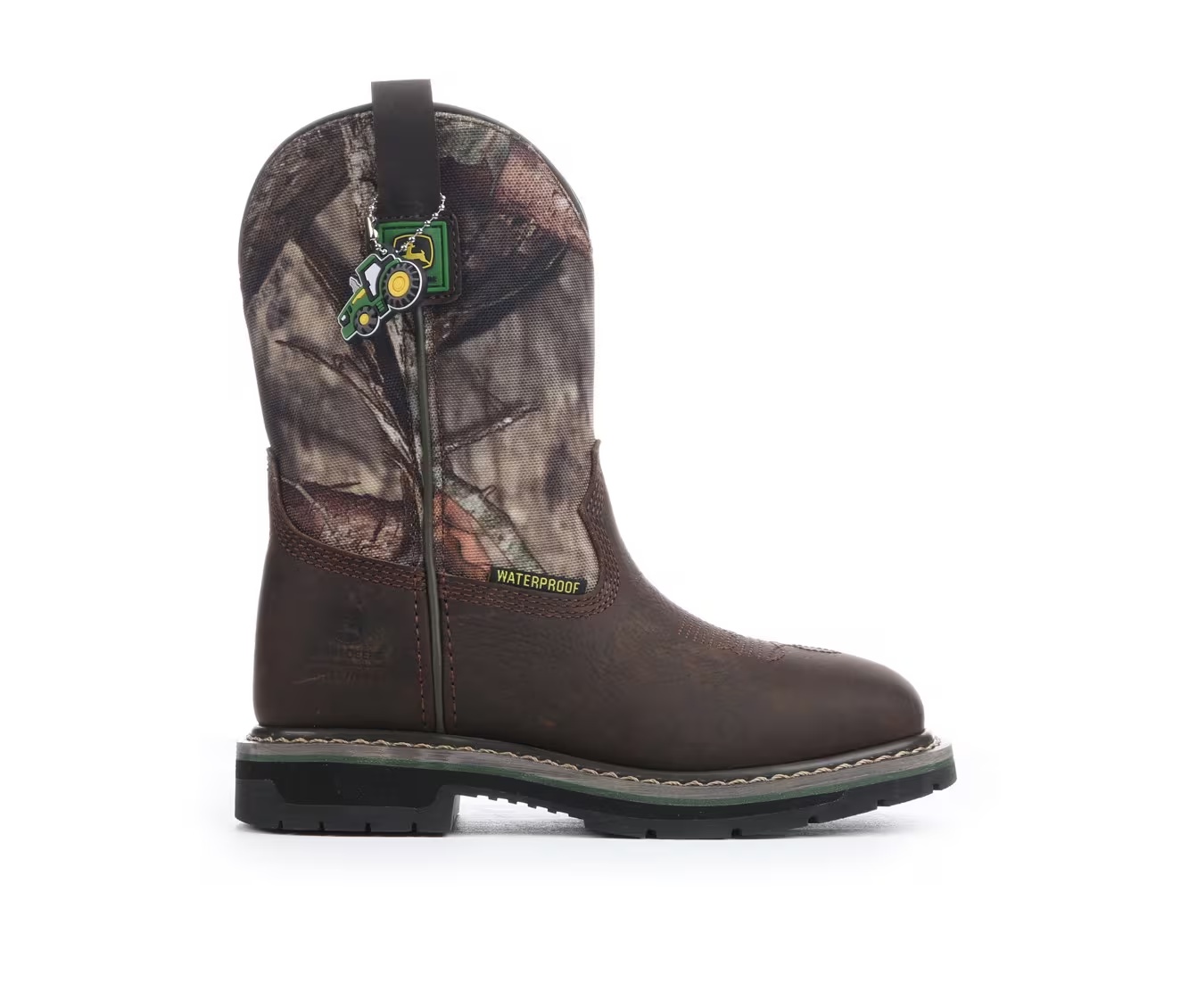 Boys' Skechers Little Kid & Big Kid Rowood Moss Burrow Cowboy Boots