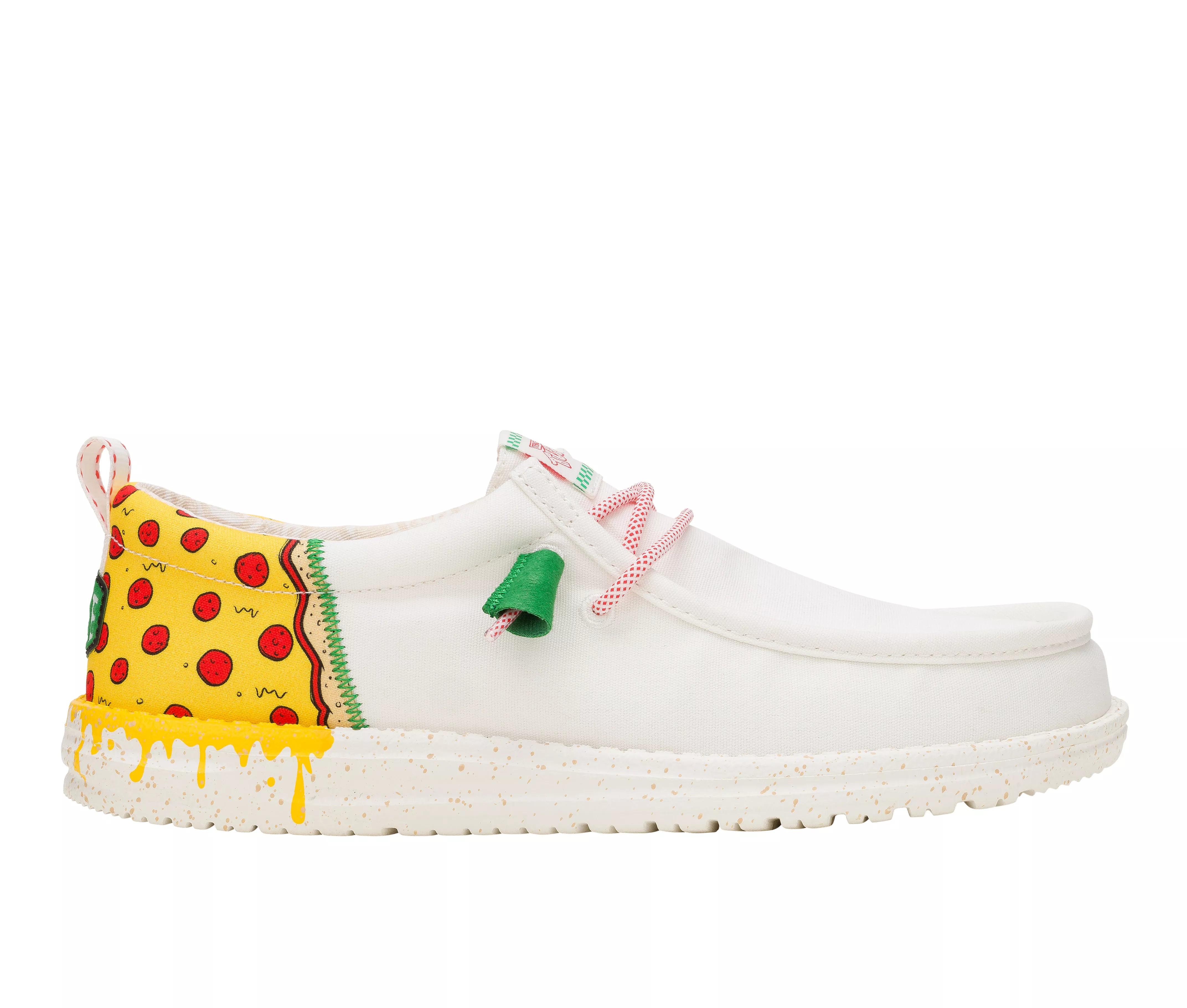 Men's HEYDUDE Wally Funk TMNT Pizza Casual Shoes
