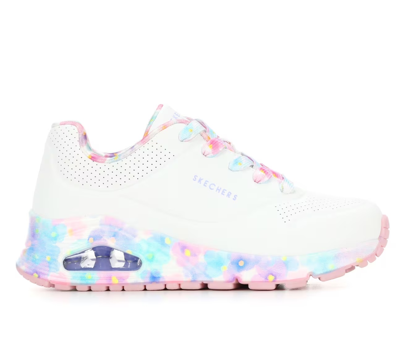 Girls' Skechers Street Little Kid & Big Kid Uno Gen1 Floral Sneakers