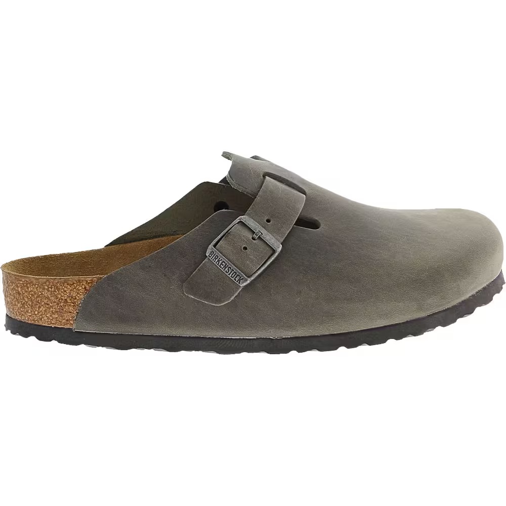 Birkenstock Boston Soft Footbed Oiled Leather Slip-On Shoes
