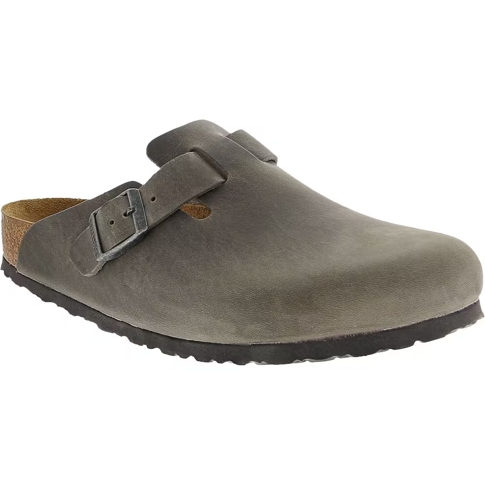 Birkenstock Boston Soft Footbed Oiled Leather Slip-On Shoes