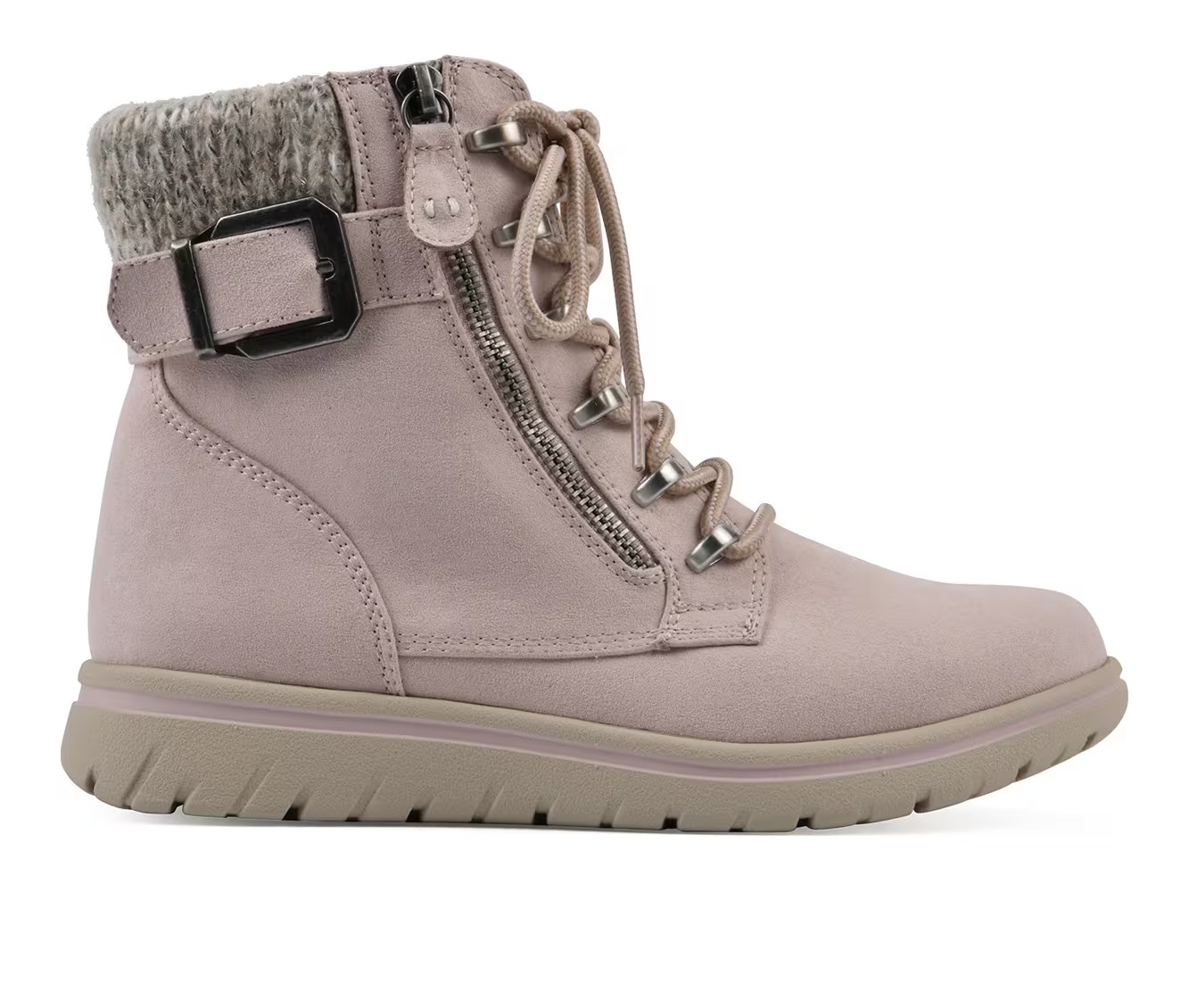 Women's Cliffs by White Mountain Hearten Lace Up Booties
