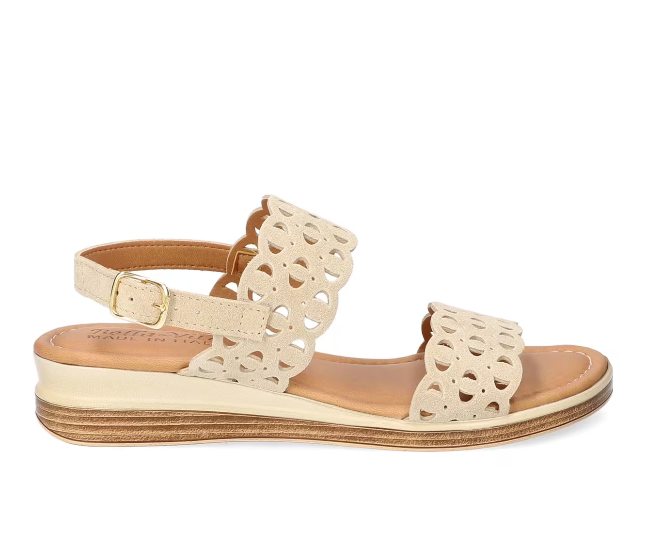 Women's Bella Vita Italy Zoe Low Wedge Sandals