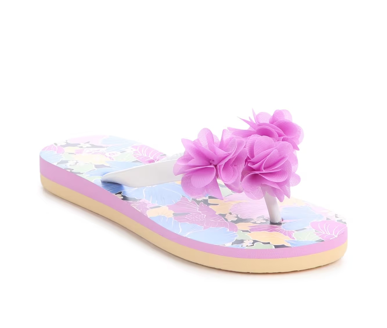 Girls' Roxy Little Kid & Big Kid RG Flower Power Flip-Flops
