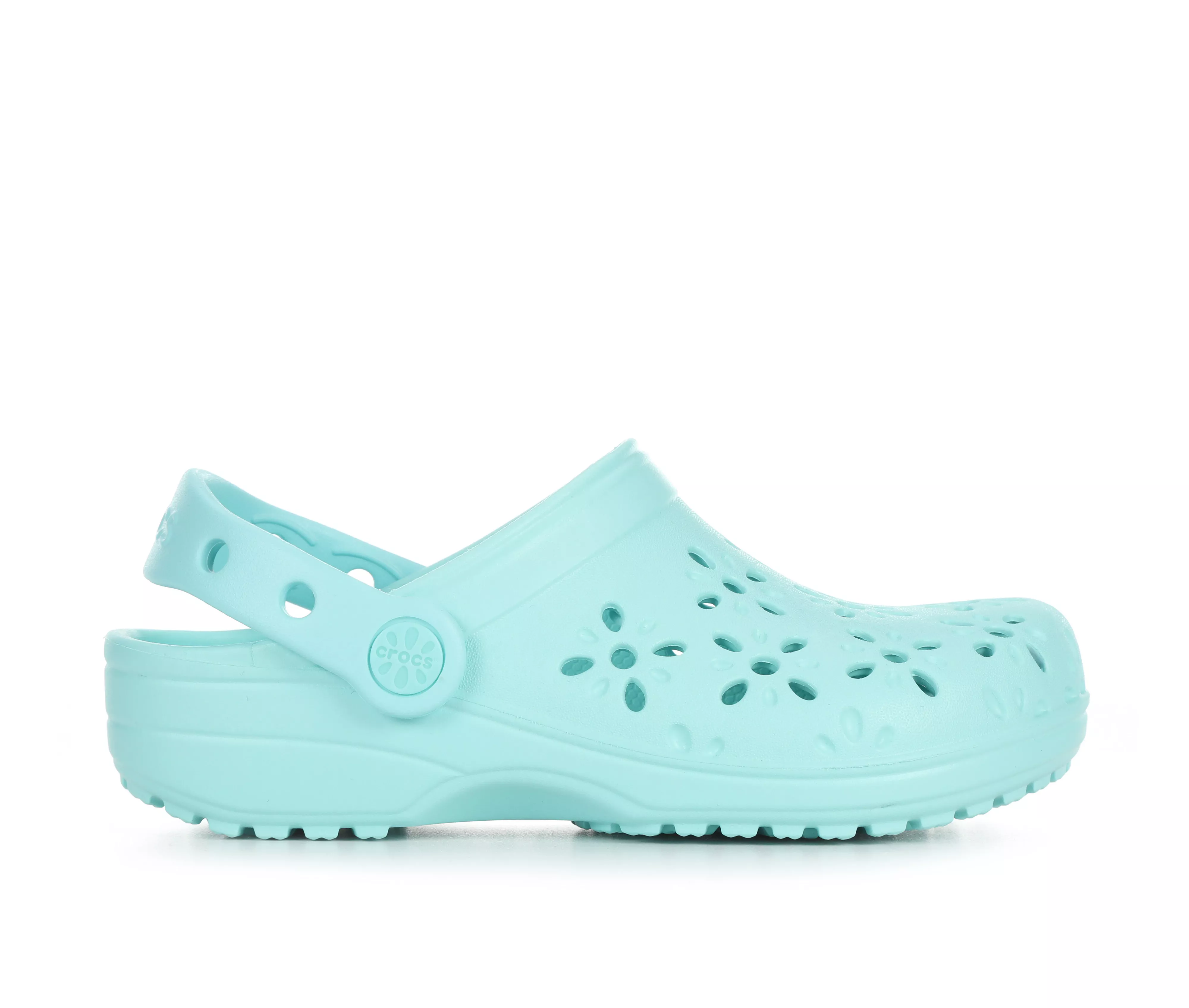 Kids' Crocs Little Kid & Big Kid Classic Floral Cut Out Clogs