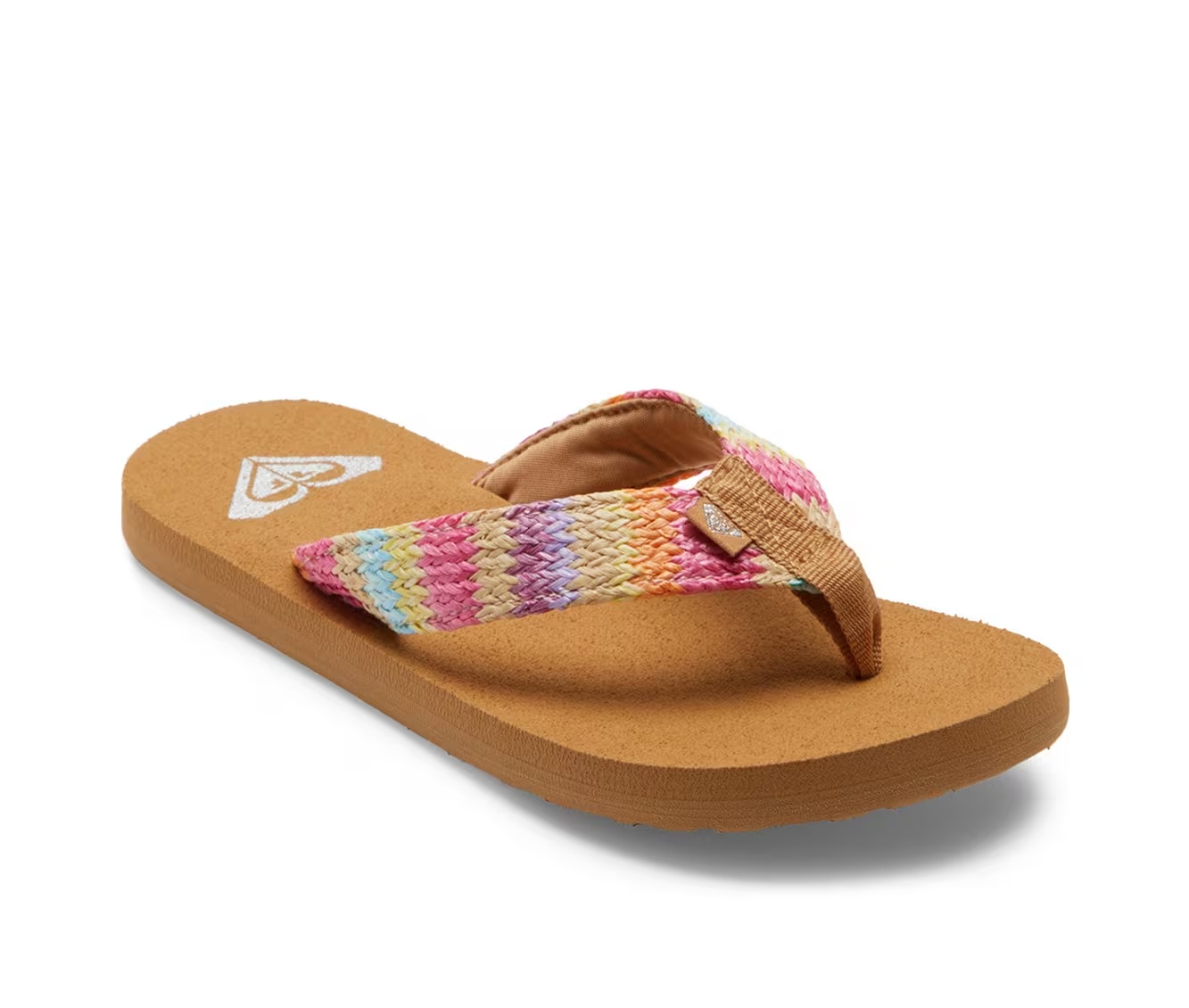 Girls' Roxy Little Kid & Big Kid Porto Raffia Flip-Flops