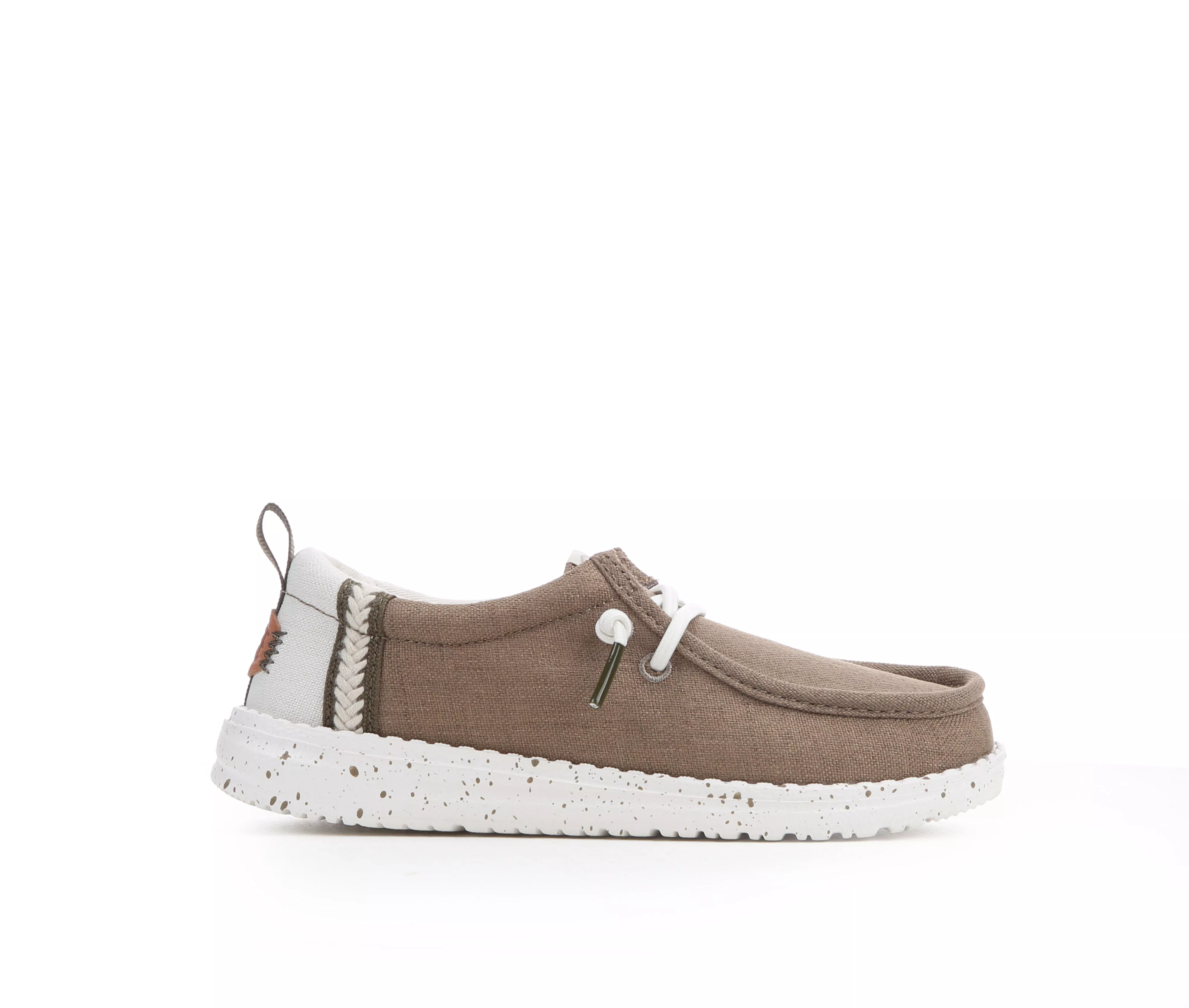 Kids' HEYDUDE Little Kid & Big Kid Wally Craft Linen Casual Shoes