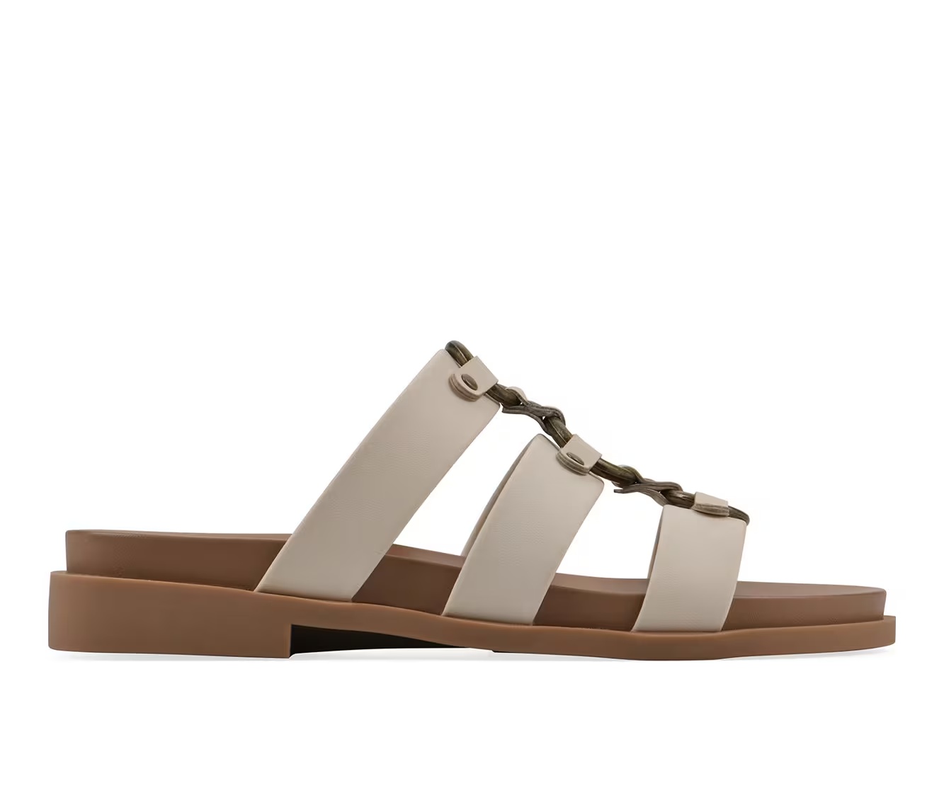 Women's White Mountain Koala Slide Sandals