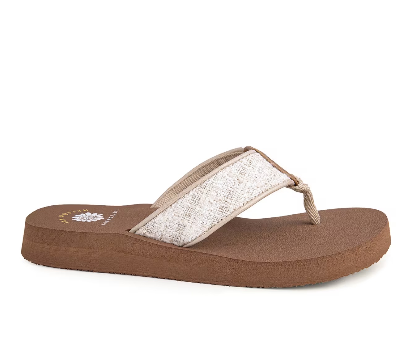 Women's Yellow Box Nandya Flip-Flops