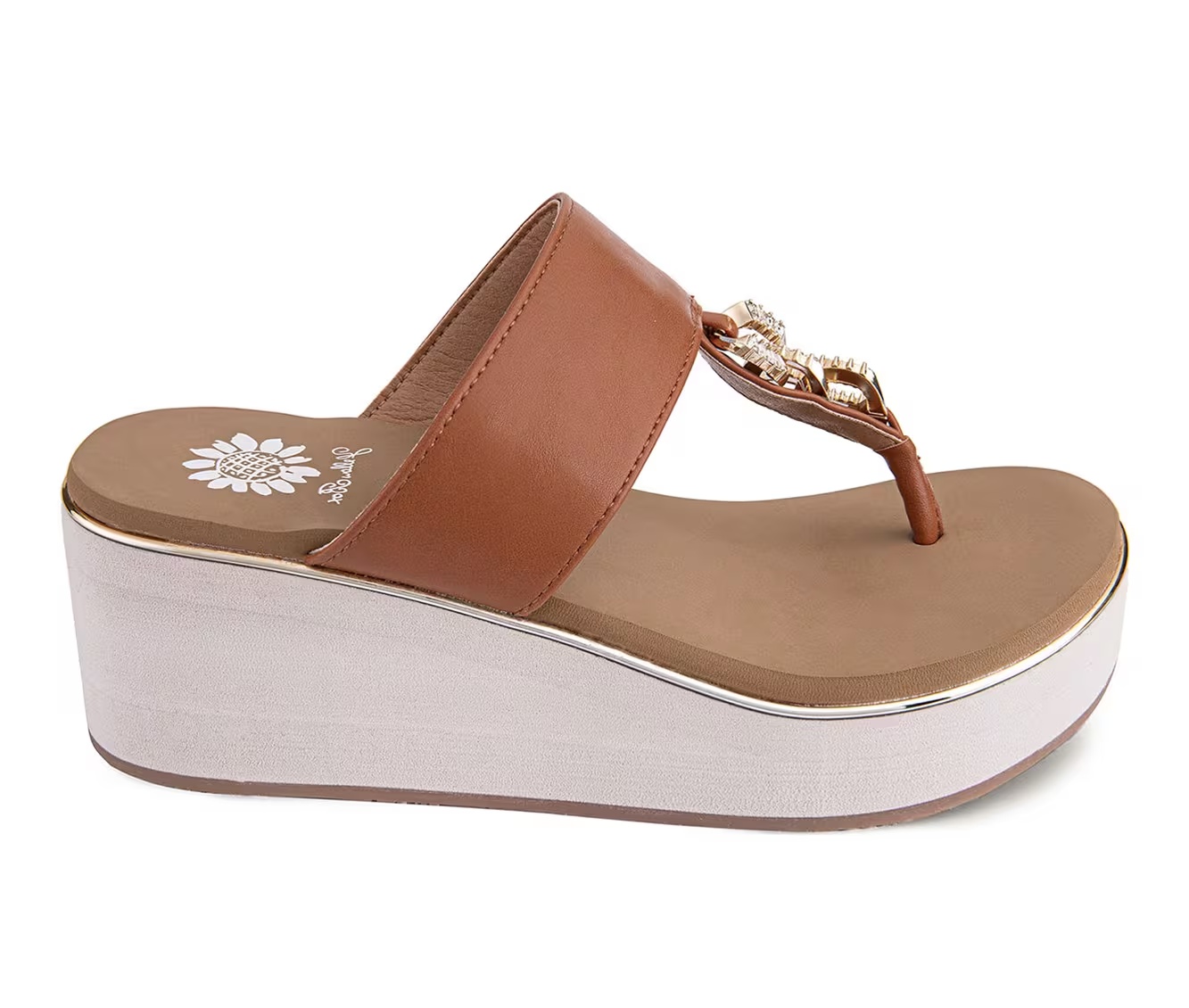 Women's Yellow Box Darcy Flip-Flops