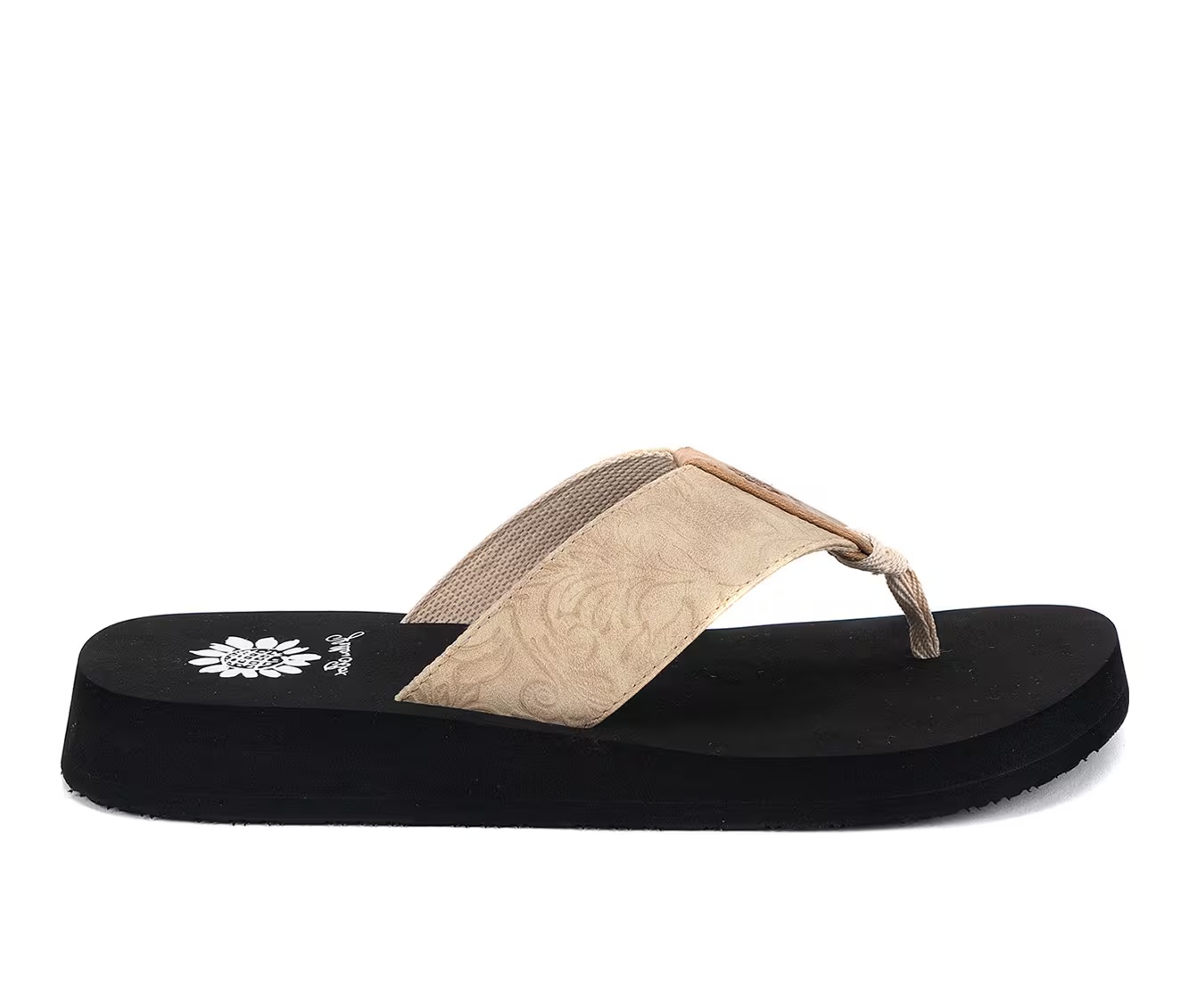 Women's Yellow Box Farza Flip-Flops