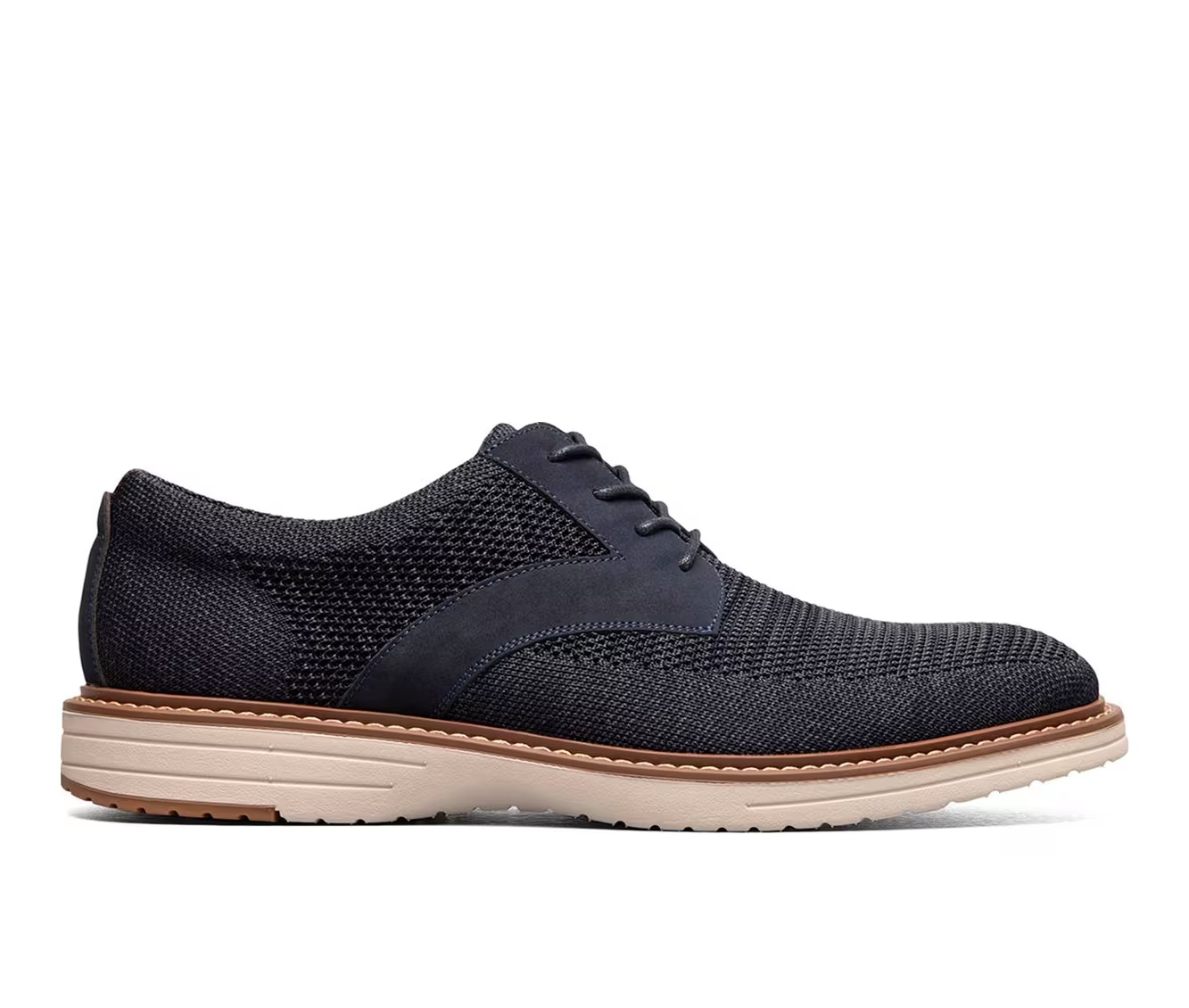 Men's Nunn Bush Griff Knit Plain Toe Oxford Casual Oxfords