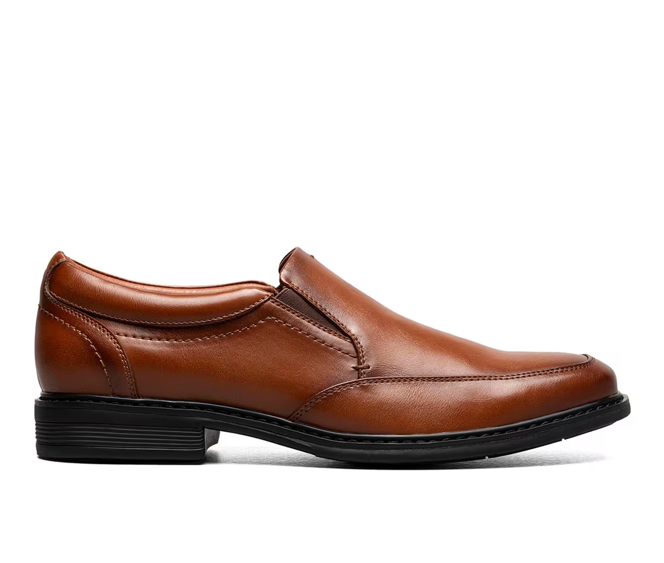 Men's Nunn Bush Jarvis Moc Toe Slip On Dress Shoes