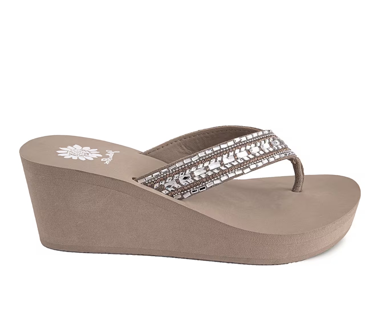Women's Yellow Box Emmil Flip-Flops