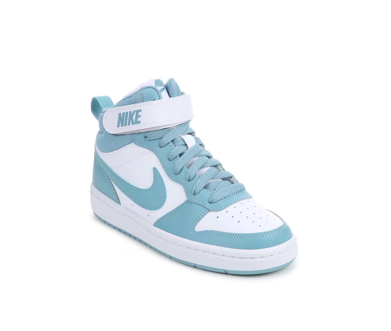 Kids' Nike Little Kid Court Borough Mid 2 Sneakers