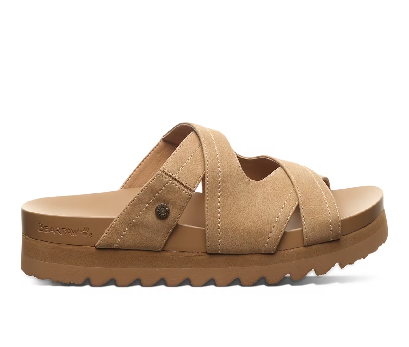 Women's Bearpaw Crux Platform Footbed Sandals