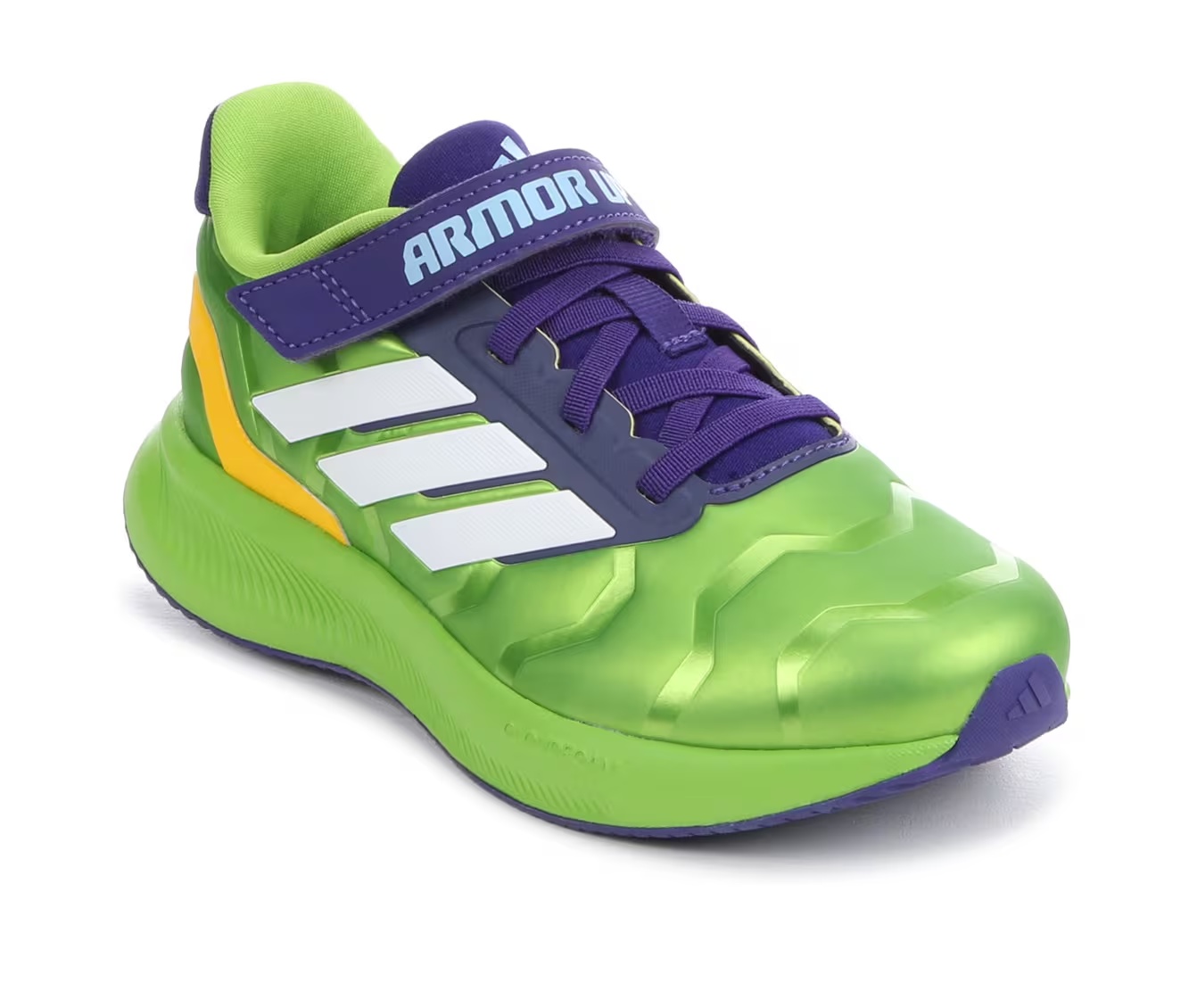 Boys' Adidas Little Kid RunFalcon 5 Iron Hulk Running Shoes