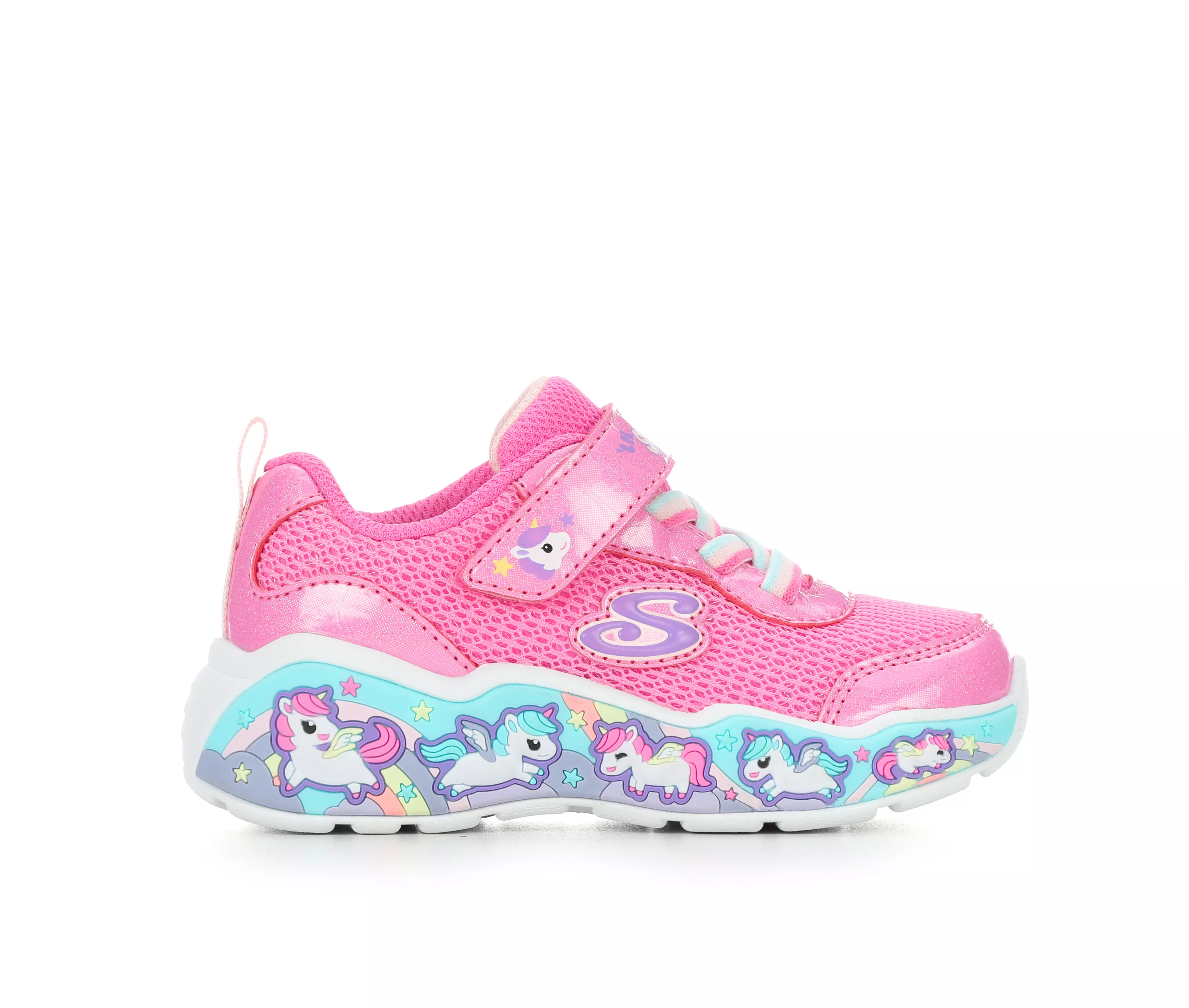 Girls' Skechers Toddler Play Scene Fun Squad Running Shoes